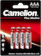 Camelion Plus Αλκαλικές Μπαταρίες AAA 1.5V 4τμχ