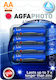 AgfaPhoto Alkaline Batterien AA 1.5V 4Stück