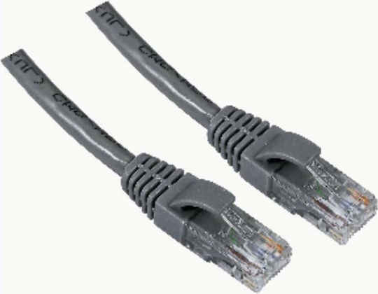 Aculine U/UTP Cat.5 (100Mbps) Network Cable Ethernet 1m Gray