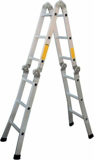 Profal Multipurpose Ladder 4x4 with Maximum Height 4.68m