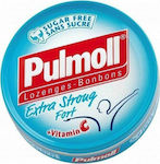 Pulmoll Extra Stront Fort Vitamin C Lozenges for Children for Dry Cough Gluten-Free Mint 45gr