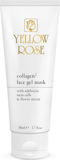 Yellow Rose Collagen 2 Gel Μάσκα Ομορφιάς Προσώπου για Σύσφιξη 50ml
