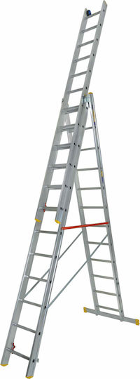 Palbest Forte Triplu Scara combinata Aluminiu 3x10