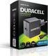 Duracell Charger with USB-A Port and Cable micro USB Blacks (DMAC10)