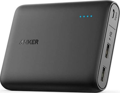 Anker PowerCore 10400mAh με 2 Θύρες USB-A Μαύρο