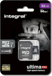 Integral Ultimapro microSDHC 32GB Clasa 10 U1 UHS-I cu adaptor