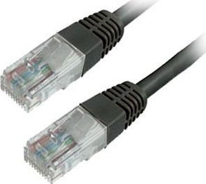 MediaRange U/UTP Cat.6 (Gigabit) Καλώδιο Δικτύου Ethernet 10m Μαύρο