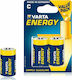 Varta Energy Alkaline Batterien C 1.5V 2Stück