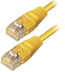 TrustWire 16093 U/UTP Cat.5 Καλώδιο Ethernet 2m Κίτρινο