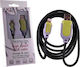 Volte-Tel Braided Fast USB to Lightning Cable Μαύρο 1.5m (8146268)