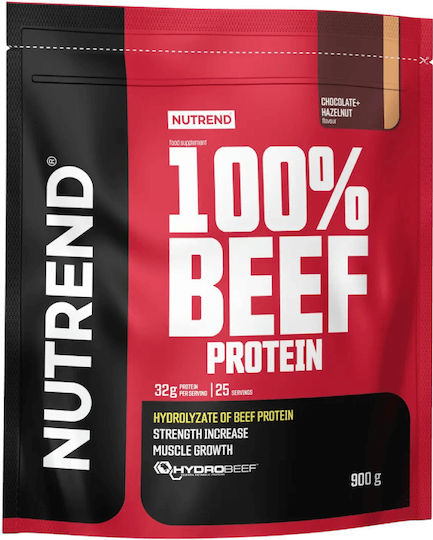Nutrend 100% Beef Gluten Free with Chocolate Hazelnut Flavor 900gr