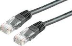 U/UTP Cat.6 Ethernet Network Cable 5m Black 1pcs