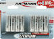 Ansmann Extreme Baterii De Litiu AA 1.5V De Unică Folosință (High Performance) 8 Bucăți
