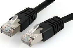 Cablexpert PP6-2M/BK U/FTP (STP) Cat.6 Καλώδιο Ethernet 2m Μαύρο Cablexpert PP6-2M/BK U/FTP (STP) Cat.6 Καλώδιο Ethernet 2m Μαύρο