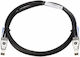 HP Καλώδιο Οπτικής Ίνας SFP+ 0.5m Μαύρο