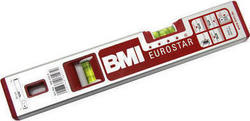 BMI Tools Eurostar 2000 30cm Spirit Level Aluminum 30cm with 2 Eyes
