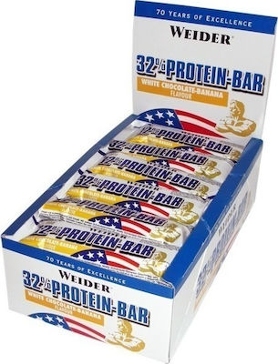 Weider Protein Bars with 32% Protein & Flavor Banana 12x60gr