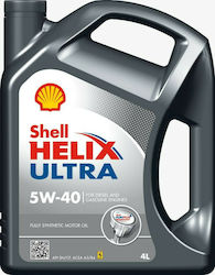 Shell Συνθετικό Λάδι Αυτοκινήτου Helix Ultra 5W-40 4lt