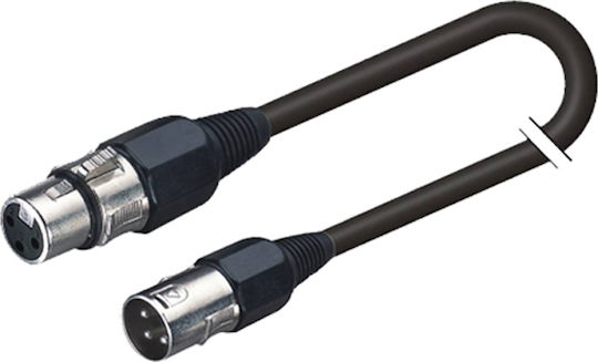 Soundsation XLR male to XLR female 5m Cable (BMCXX-5BK)