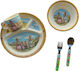 Bebe Stars Set Essgeschirr Bunny aus Melamin Me...