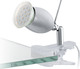 Eglo Banny 1 Office Lamp for Socket GU10 and Clip in White Color