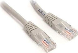 Eucom U/UTP Кат.6 Мрежов Кабел Ethernet 15м Сив
