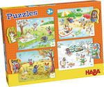 Παιδικό Puzzle Τέσσερις Εποχές 60pcs για 3+ Ετών Haba