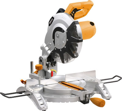 Bulle Electric Miter Saw with 1800WPower, Cutting Disc with a Diameter of 250mm & 4500rpm Cutting Speed