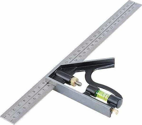 Tactix Angle Ruler with Spirit Level 30cm