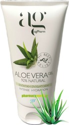 Ag Pharm Aloe Vera Gel Moisturizing Gel Restoring with Aloe Vera for Dry Skin 150ml