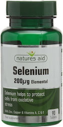 Natures Aid Selenium 200mg 90 tabs