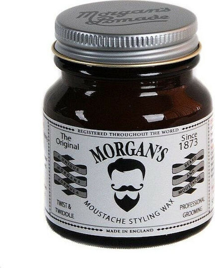 Morgan's Κερί Περιποίησης για Γένια και Μουστάκι Moustache Styling Wax 50gr 50ml