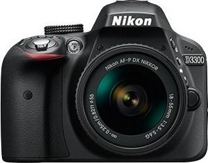 Nikon DSLR Φωτογραφική Μηχανή D3300 Kit (AF-P 18-55) Crop Frame