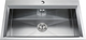 Ravenna Biagino 012769 Drop-In Chiuvetă Inox Satinat L80xW48cm Argint