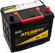 AtlasBX Car Battery MF24R-630 with 80Ah Capacity and 630A CCA