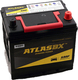 AtlasBX Batterie Auto MF56068 mit Kapazität 60Ah