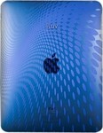 iLuv Flexi-Clear Case Wave iPad Umschlag Rückseite Blau