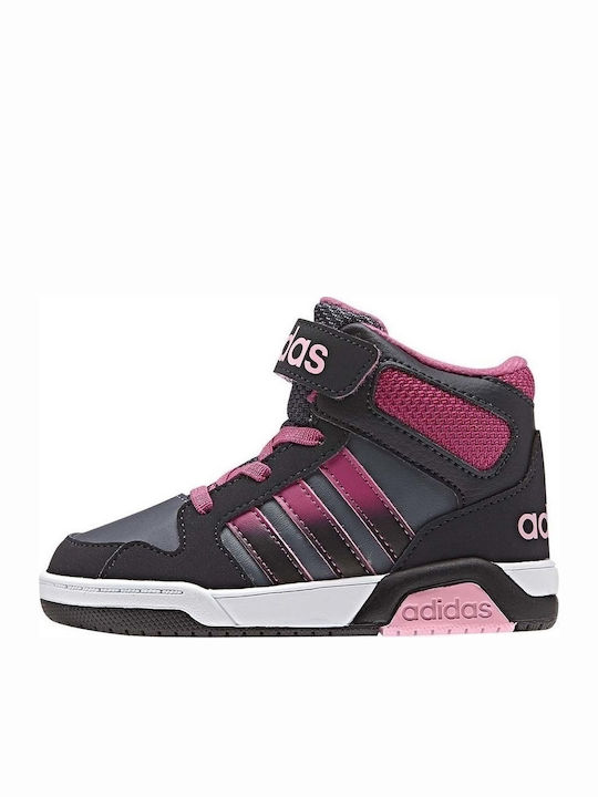 Adidas Παιδικά Sneakers High BB9TIS MID Μαύρα
