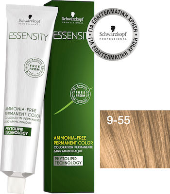 Schwarzkopf Essensity 9-55 Ξανθό Πολύ Ανοιχτό Έντονο Χρυσό 60ml