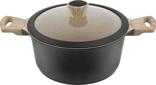 Pal Granite Βαθιά Κατσαρόλα από Αλουμίνιο 24cm