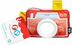 Fisher Price Baby Camera Φωτογραφική Μηχανή με Καθρέφτη made of Fabric for 3++ Months