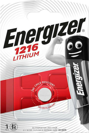 Energizer Batterie Lithium für Uhren CR1216 3V 1Stück