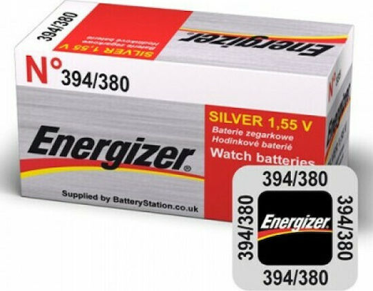 Energizer 394/380 Baterie Oxid de argint pentru ceasuri SR45 1.55V 1buc
