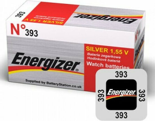 Energizer 393 Batterie Silber-Oxid für Uhren SR48 1.55V 1Stück