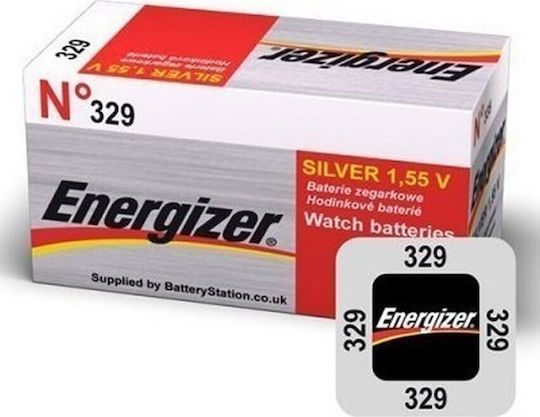 Energizer 329 Batterie Silber-Oxid für Uhren SR731 1.55V 1Stück