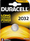Duracell Long Lasting Power Lithium Watch Battery CR2032 3V 1pcs
