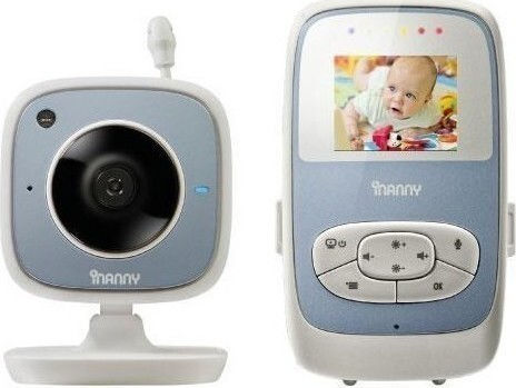 iNANNY Wireless Baby Monitor NM108 with Camera & Screen 1.8" with Two-Way Audio & Lullabies