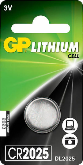 GP Batteries Lithium Cell Batterie CR2025 3V 1Stück