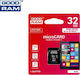 GoodRAM M1AA microSDHC 32GB Clasa 10 U1 UHS-I cu adaptor