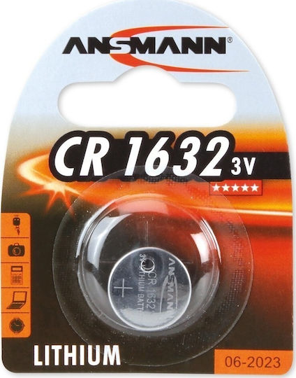 Ansmann Batterie Lithium für Uhren CR1632 3V 1Stück